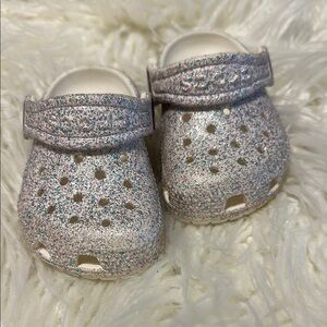 CROCS Infant Littles Chunky Glitter Clog